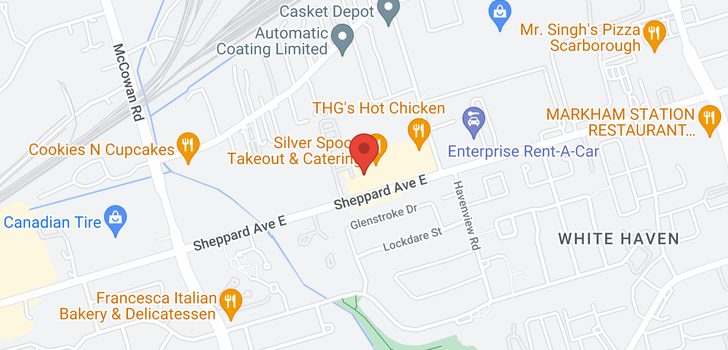 map of 4800 SHEPPARD AVE E